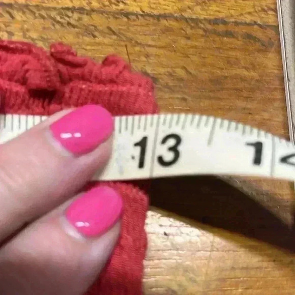 Sky & Sparrow Jumpsuit Burnt Orange M Smocked Bodice Sleeveless Pockets Ruffle - Picture 10 of 11